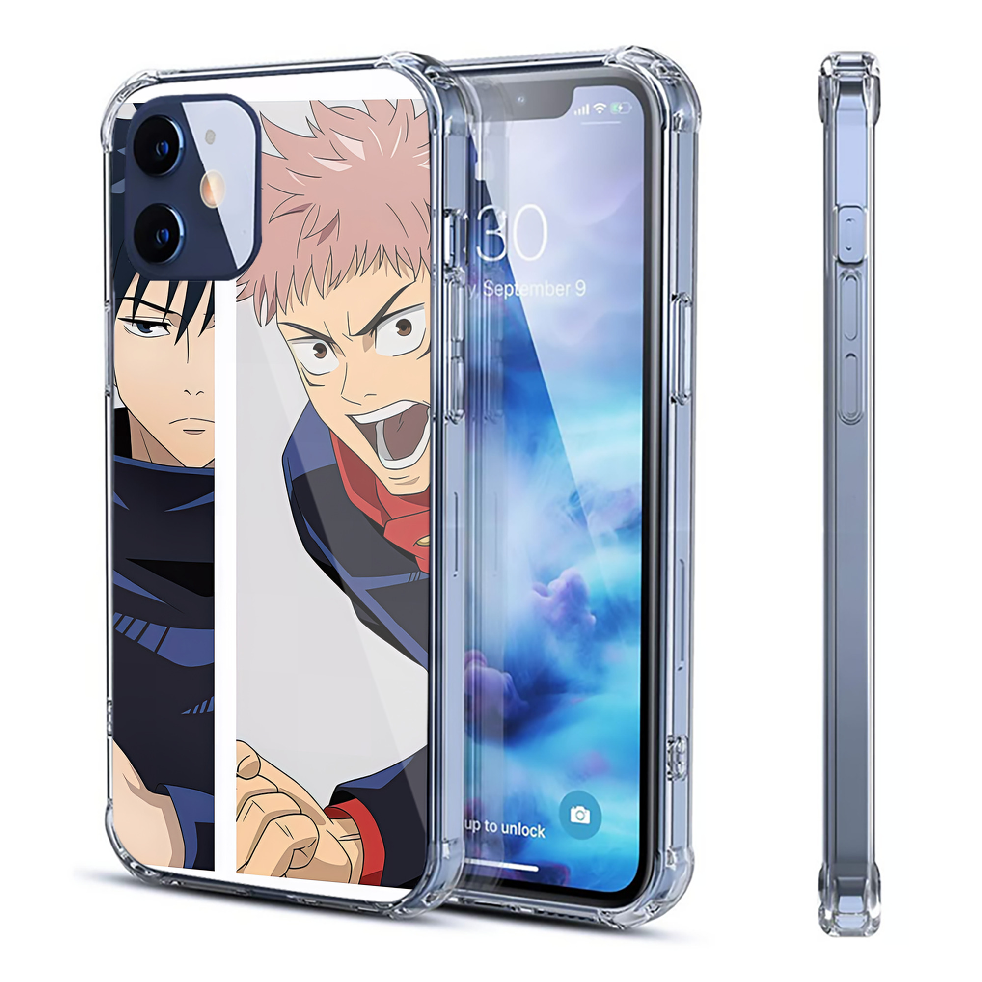 （画像用） SPY×FAMILY间谍家家酒 【iPhone 12シリーズ対応】透明スマホケース（クリアソフトケース）